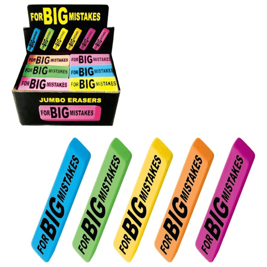 Jumbo Pencil Erasers