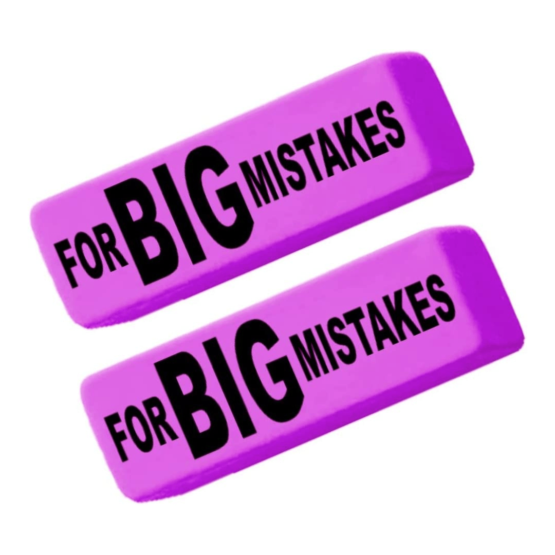 Jumbo Pencil Erasers