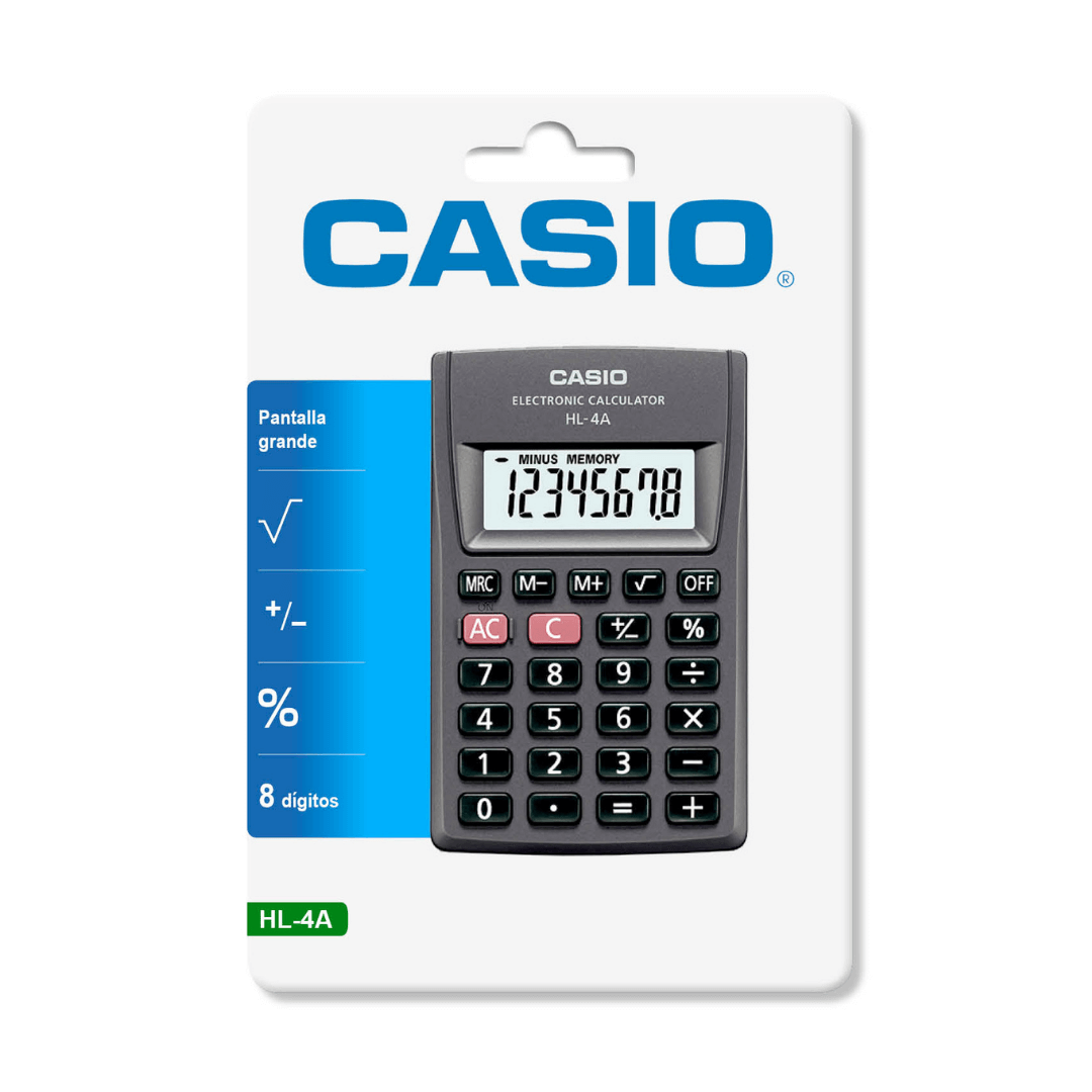 Casio HL-4A-W Calculator