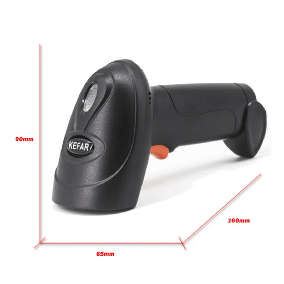 KEFAR Bluetooth Wireless Barcode Scanner 1D 2D QR Codes Reader with Stand - Smart Stationery