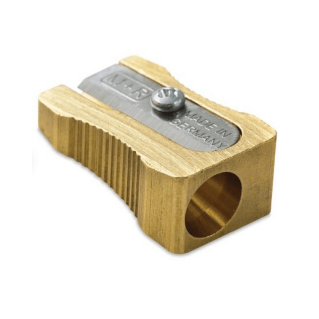 Mobius + Ruppert Brass Single Hole Sharpener - Smart Stationery
