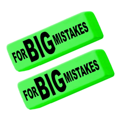 Jumbo Pencil Erasers