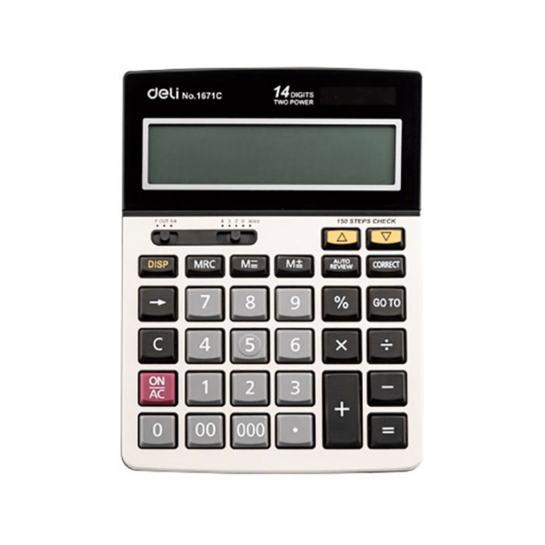 Deli E1671C Calculator