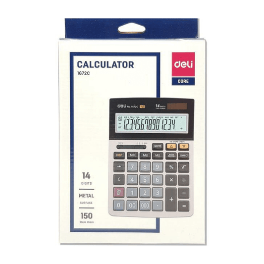 Deli E1672C Calculator