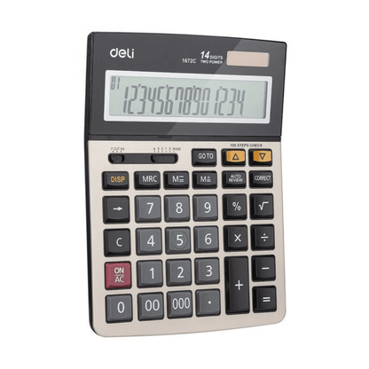 Deli E1672C Calculator