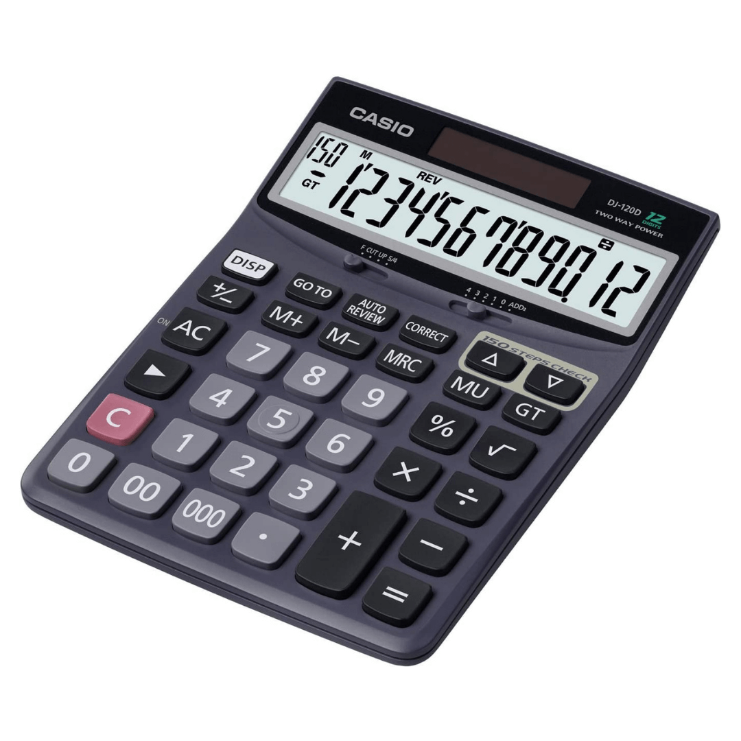 Casio DJ-120D Calculator