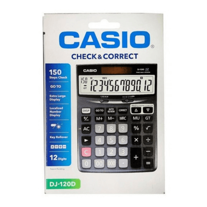 Casio DJ-120D Calculator