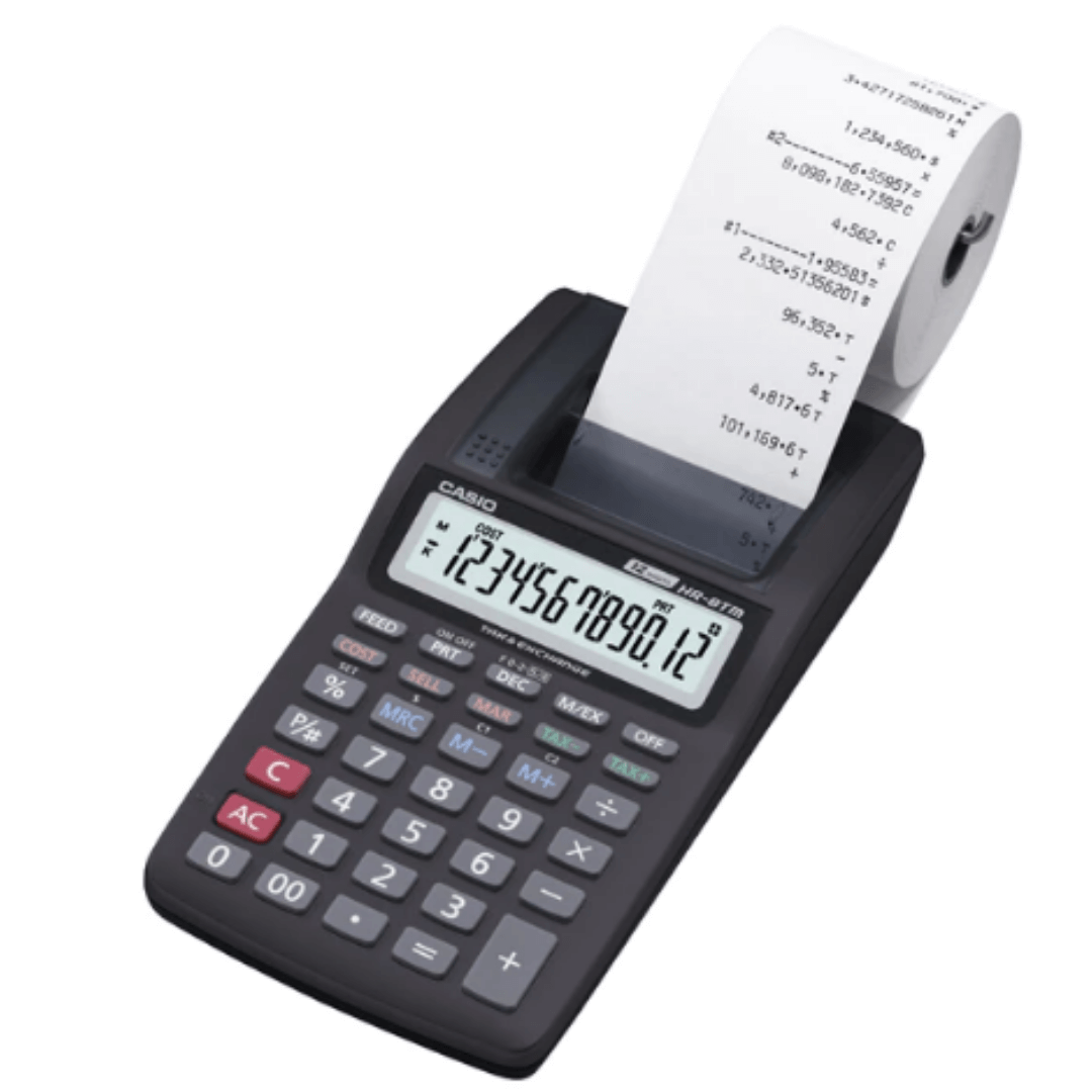 Casio HR-8TM-BK Calculator