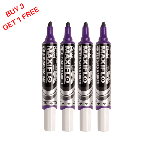 Maxiflo Whiteboard Markers | Dry Wipe Chisel Tip Marker | Liquid Ink