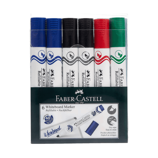 Faber Castell Whiteboard Markers | Erase Marker Pens For Kids Students