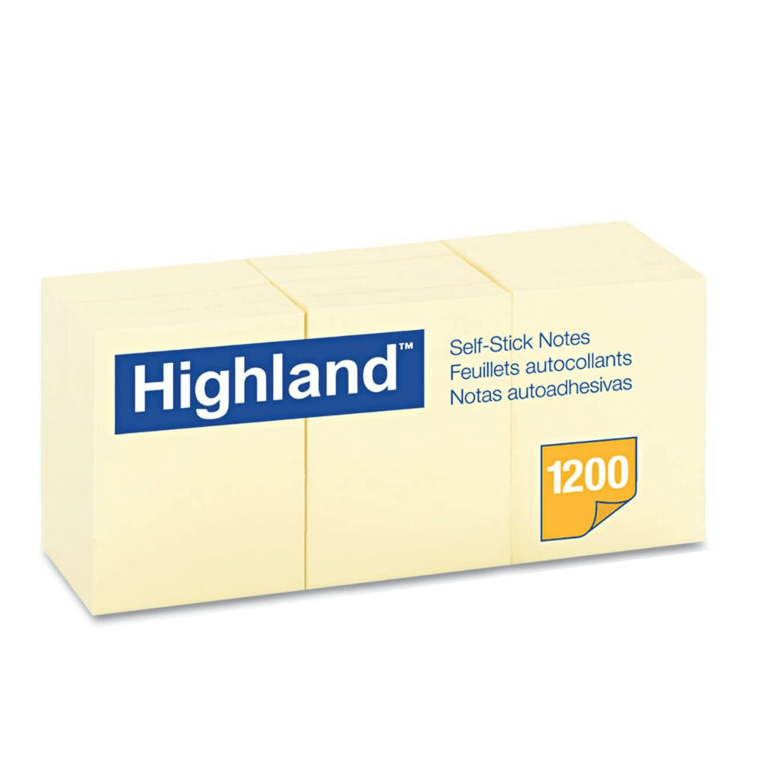 highland sticky note