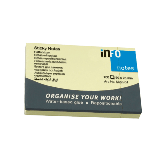 info sticky note